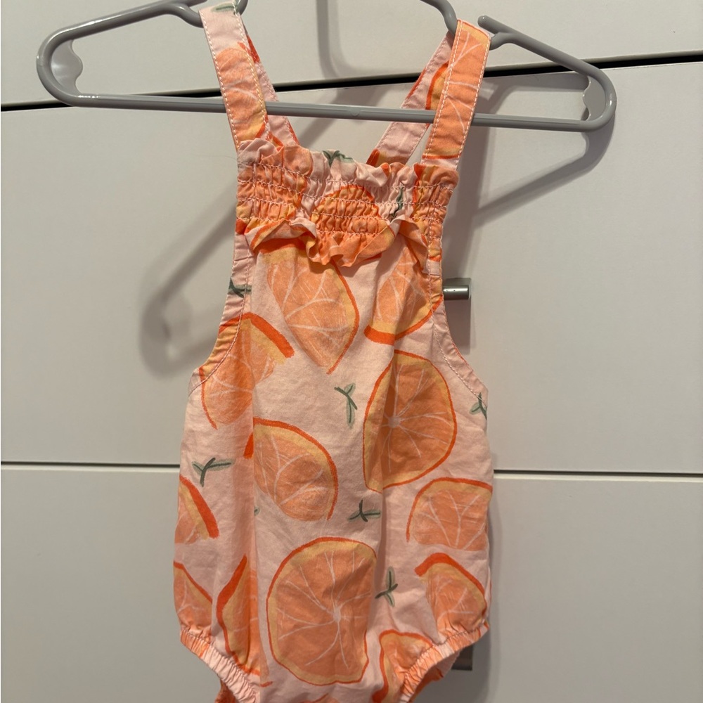 Carter's Citrus Print Baby Romper